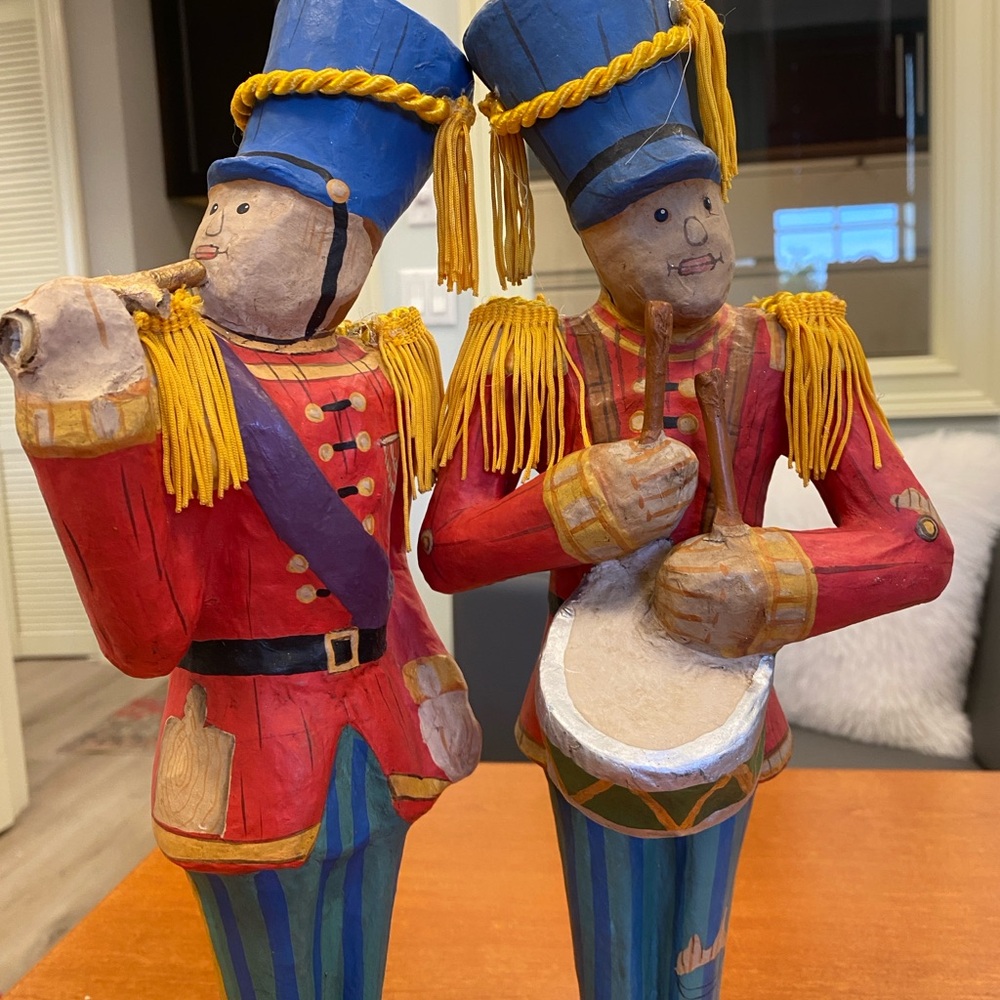 Charming Nutcracker Musician Figurines